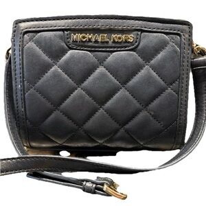 Michael Kors Quilted Black Crossbody Bag
